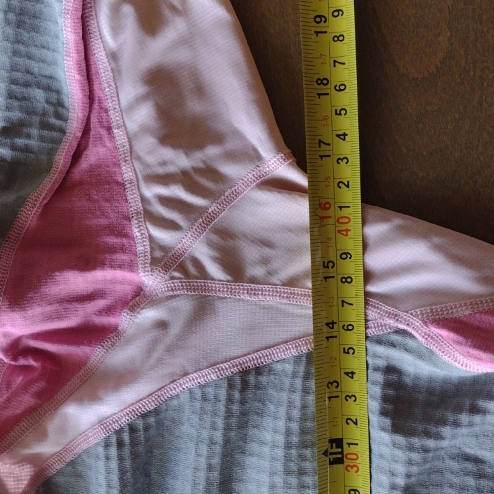 Women's Cabela's Polartec Base Layer Top Sz S Reg 🩷/🩶 - Picture 8 of 11